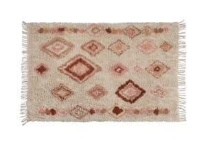 Tapis Petit vloerkleed rose ruiten TC1067