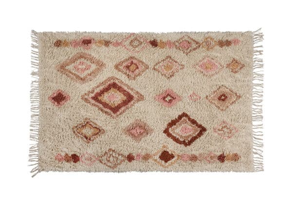 Tapis Petit vloerkleed rose ruiten TC1067