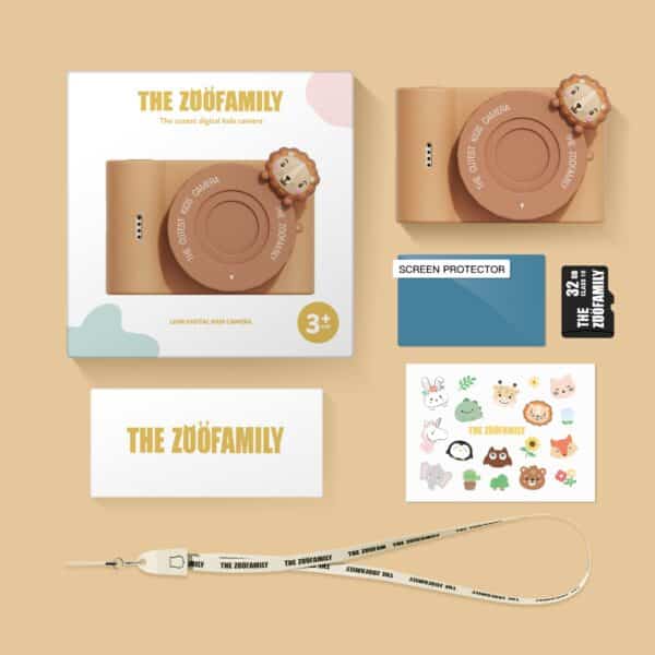 The Zoofamily Kindercamera Urban Zoo Lion 4895250601062 (7)