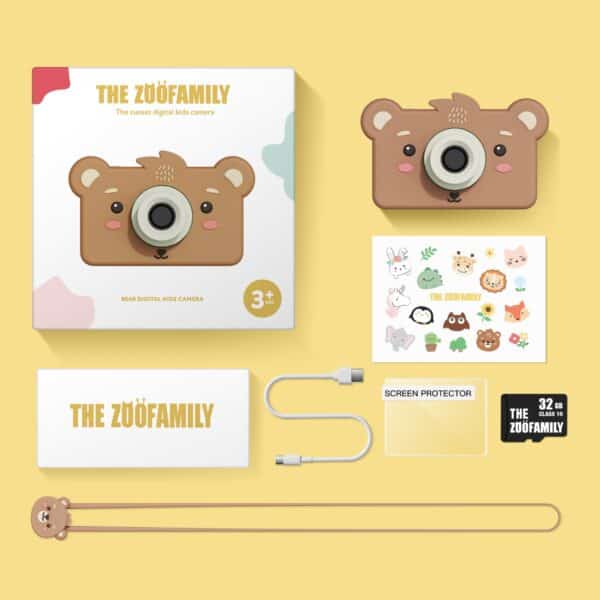 The Zoofamily Zoo Friends kindercamera Bear 4895250601017 (8)