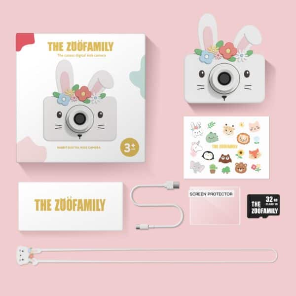 The Zoofamily Zoo Friends kindercamera Rabbit Flower 4895250601031 (9)