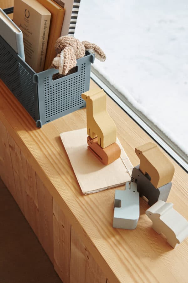 Toke door stopper LW178871197 Liewood Deurstopper Toke (2 stuks) - Tuscany Rose Mustard 5715493131913 (5)