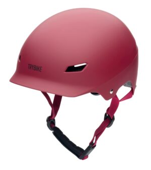 Trybike CoConuts Kinderhelm S&M Vintage Rood 8719325440416