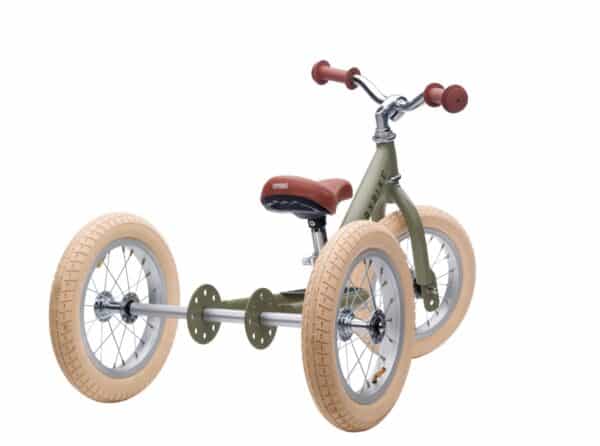 Trybike Steel 2-in-1 Driewieler Loopfiets - Mat Vintage Groen 8719325440331 (3)