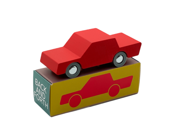 Way to Play Heen en Weer Auto - Rood 2