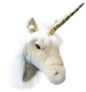 Wild and Soft Dierenkop Eenhoorn Fay Beige