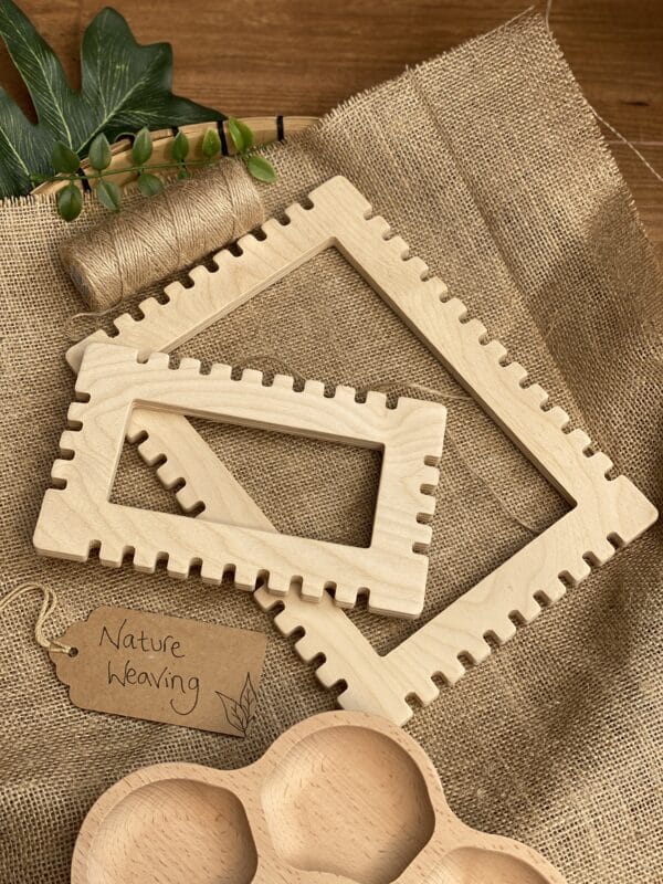 YD1136 Yellow Door Houten Weefraam (2 stuks) 5060213762565 (1)