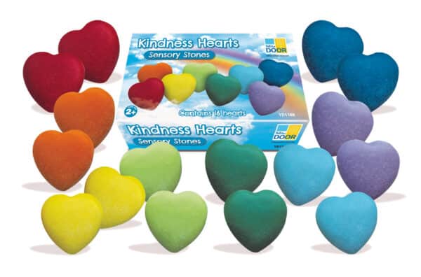 YD1188 Yellow Door Sensory Play Stenen - Kindness Hearts 5060213763074 (4)