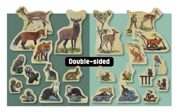 Yellow Door Houten Speelfiguren Bosdieren 5060213763555 - YD0202 (1)
