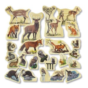 Yellow Door Houten Speelfiguren Bosdieren 5060213763555 - YD0202 (1)