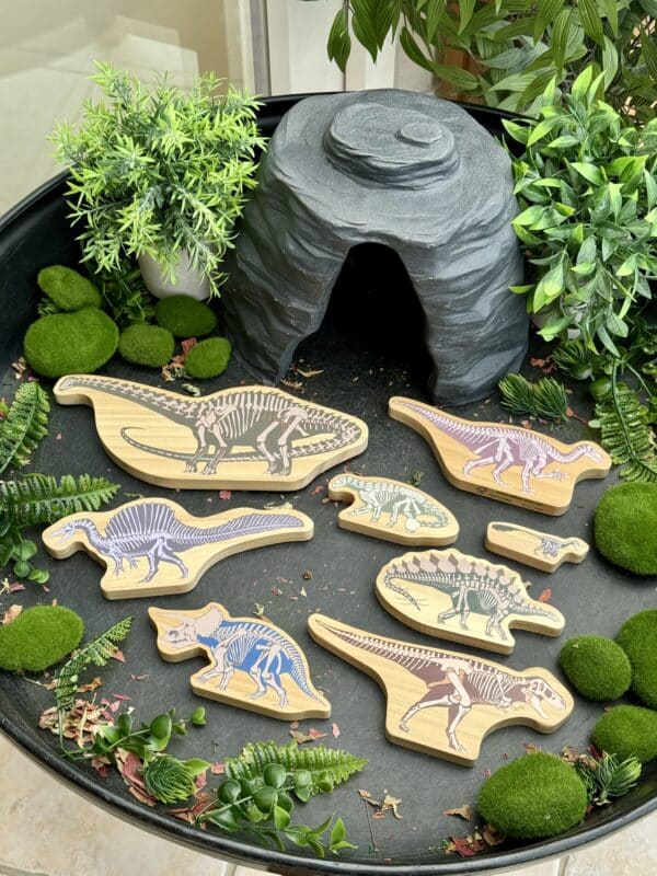 Yellow Door Houten Speelfiguren Dinosaurussen 5060213763289 - YD0201 (5)