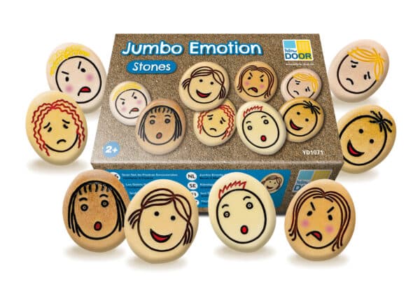 Yellow Door Sensory Play Stenen Jumbo Emotie Stenen 5060213761216