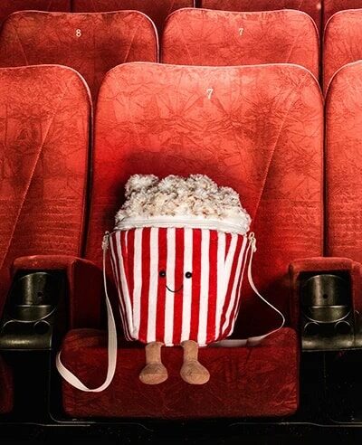 jellycat popcorn tasje sfeer