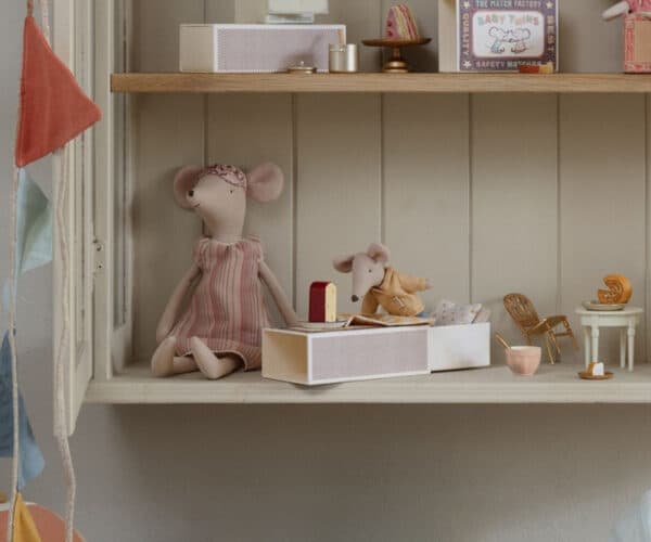 Maileg Poppenhuis Stoel Mouse - Groen - Afbeelding 10