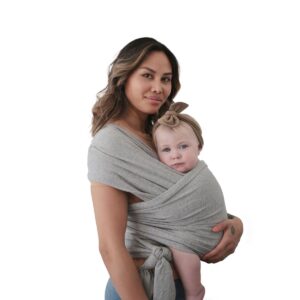 Mushie Draagdoek Grey Melange 810052465531