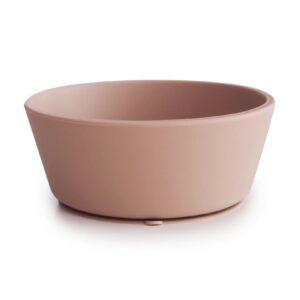 mushie siliconen kom blush