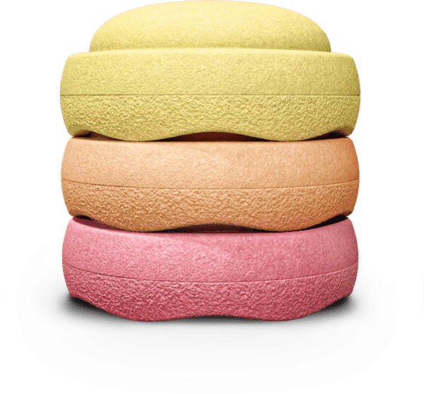 Stapelstein Original Set van 3 Warm Pastel 4260607084254
